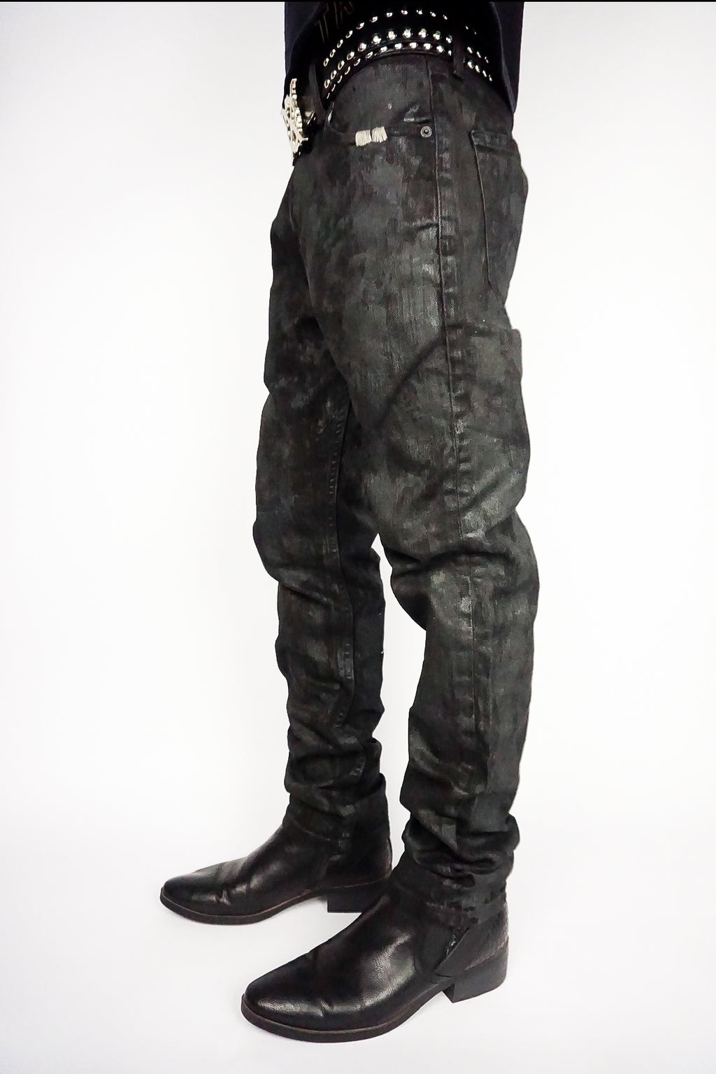 Glossed Diesel Denim