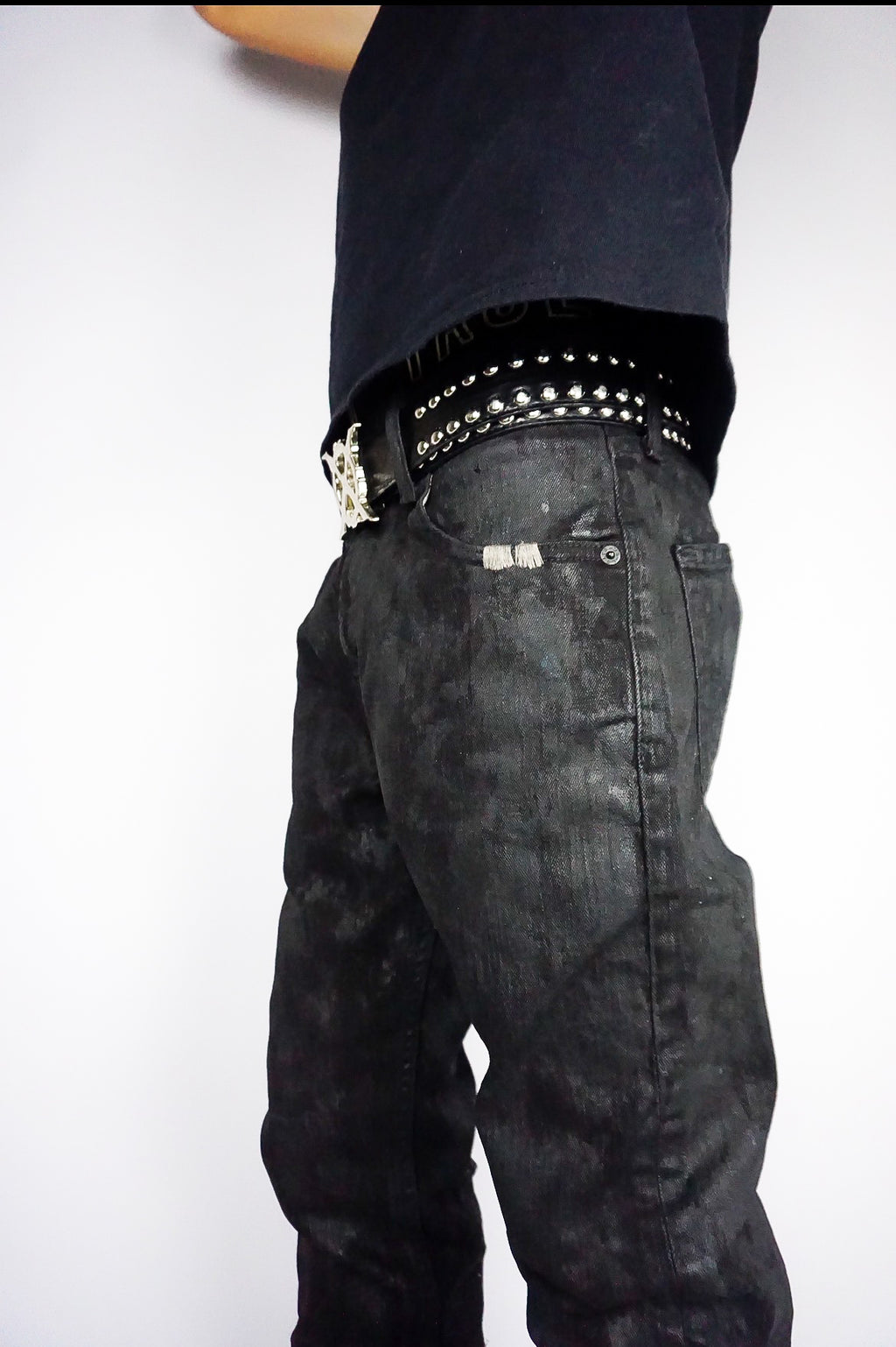 Glossed Diesel Denim