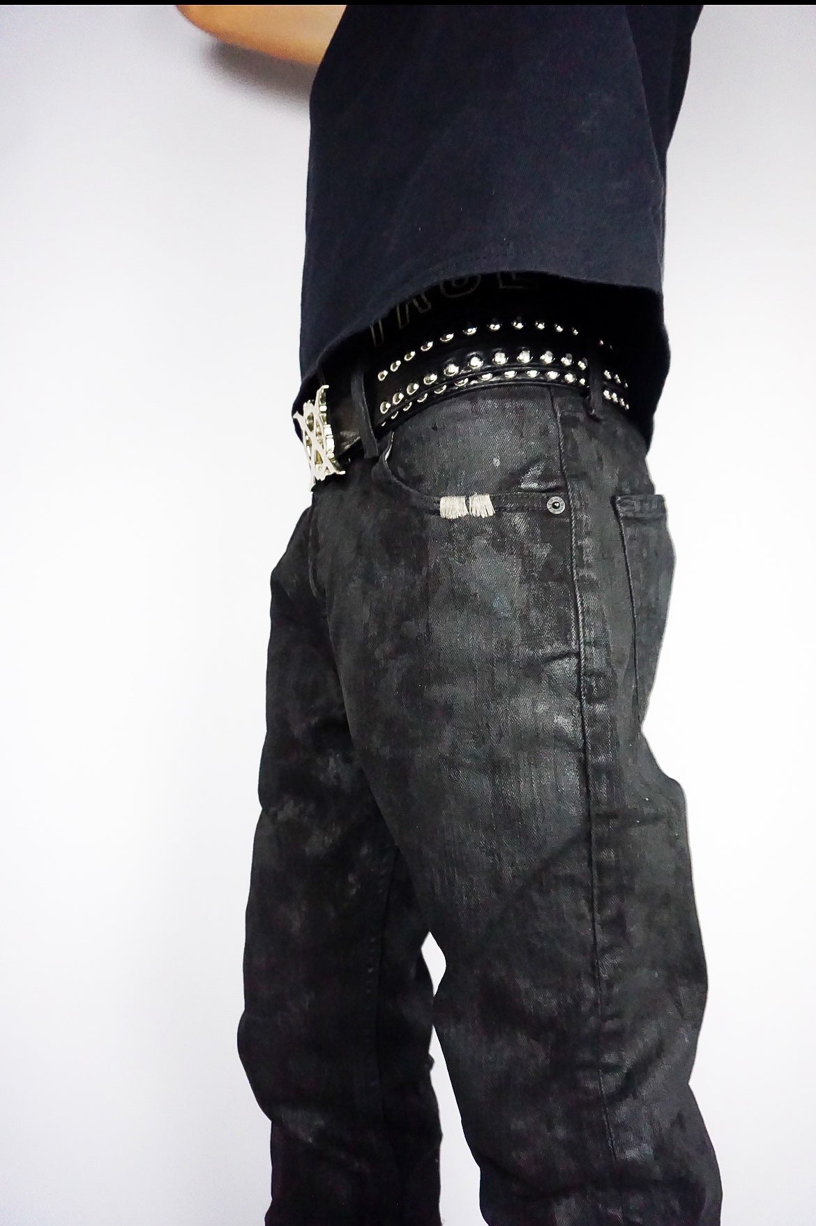Glossed Diesel Denim