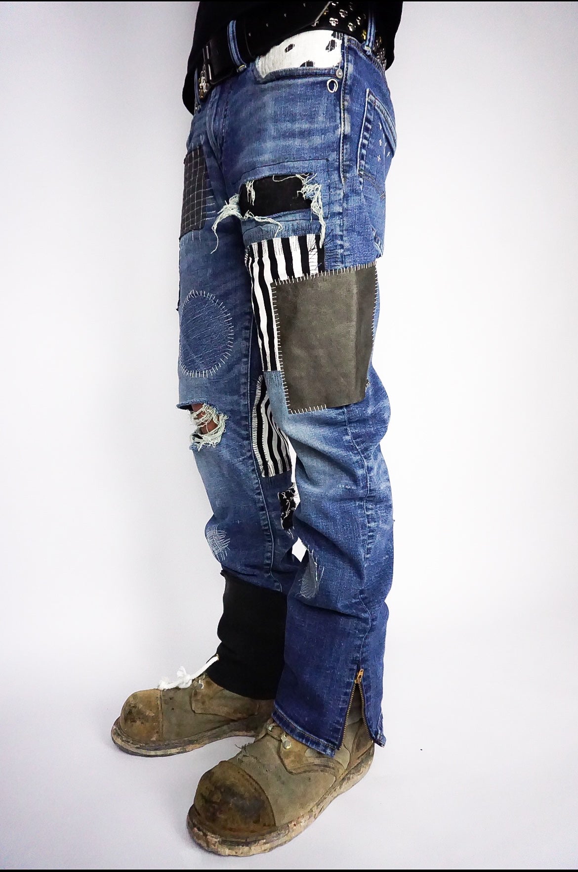 Repaired Riot Denim
